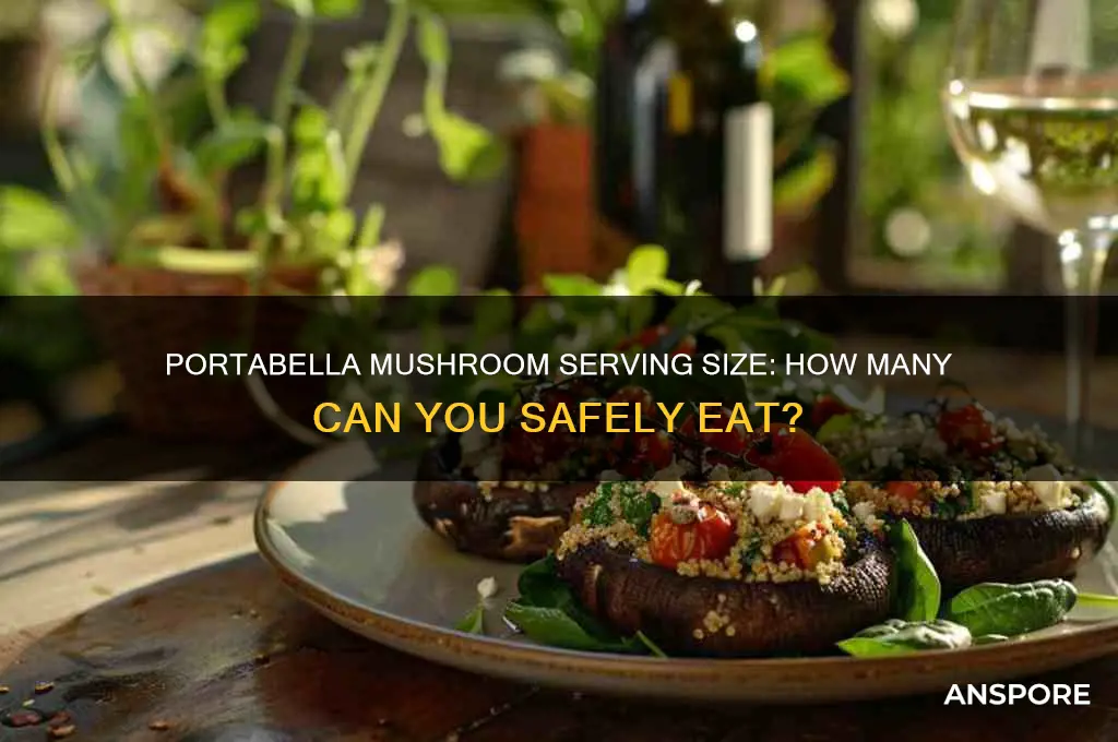 how many potrabella mushrooms can you eat
