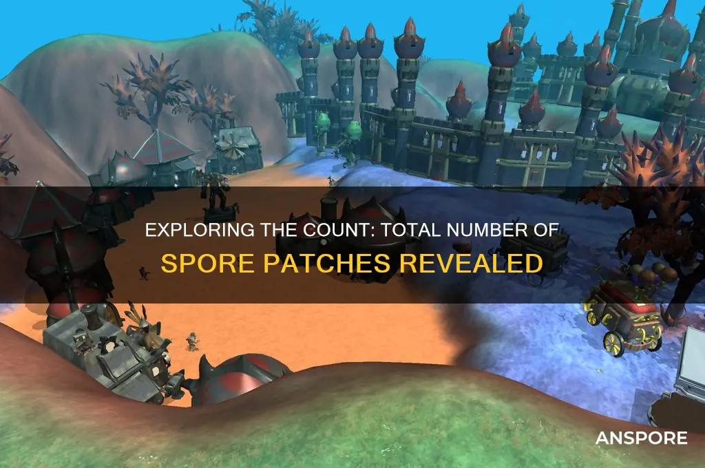 how many spore patches are there