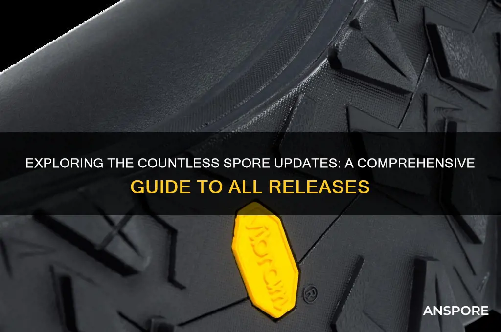 how many spore updates are there