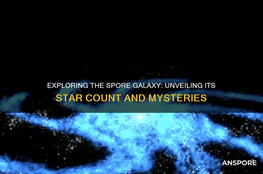 how many stars are in the spore galaxy