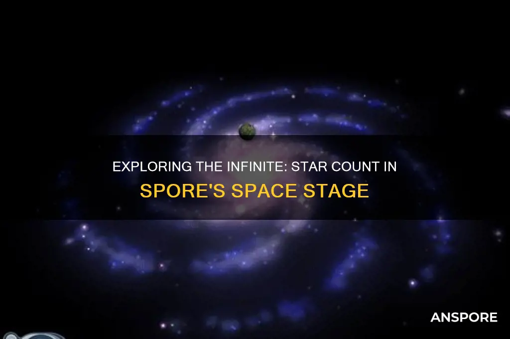 how many stars spore space stage