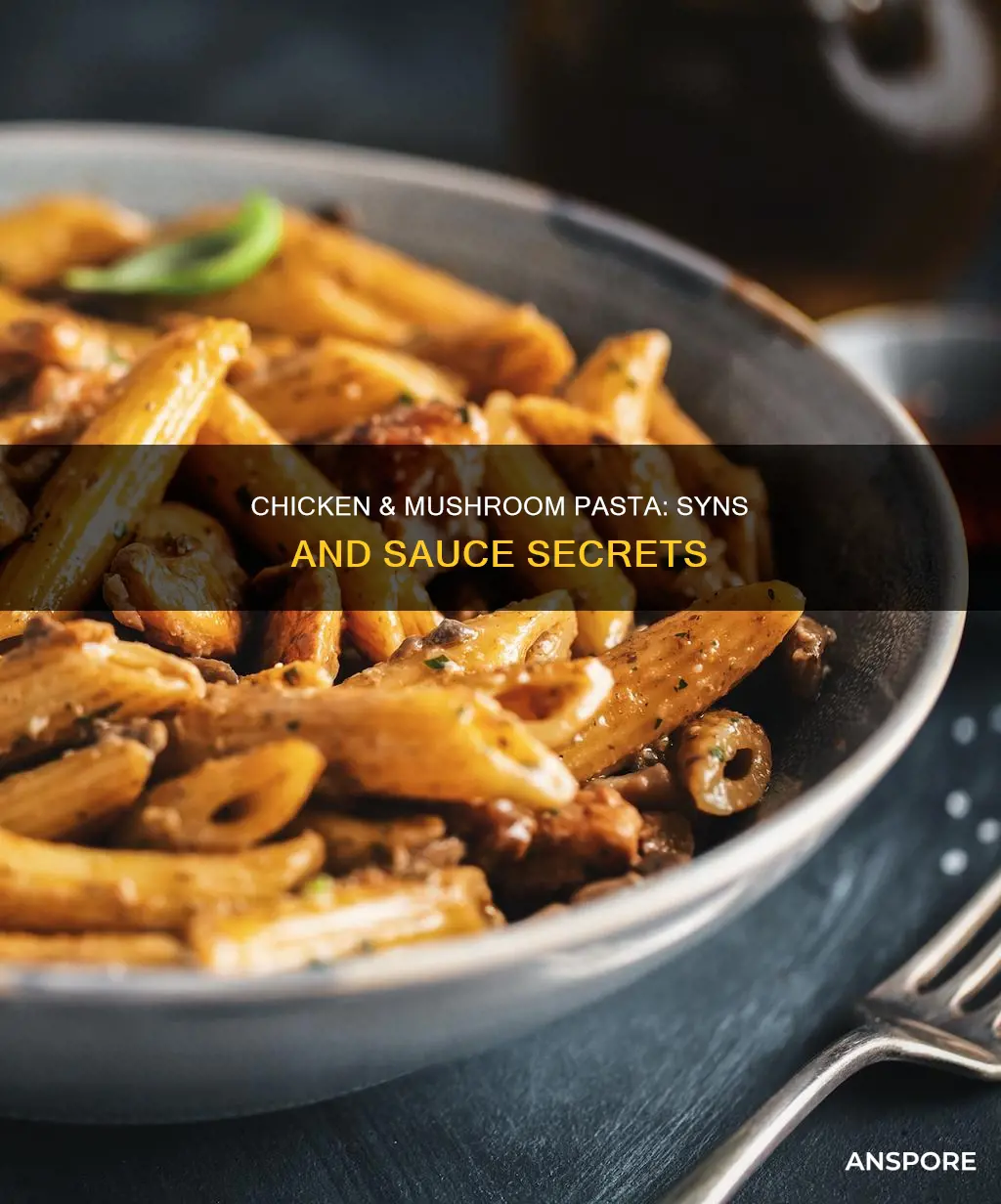 how many syns in chicken and mushroom pasta sauce