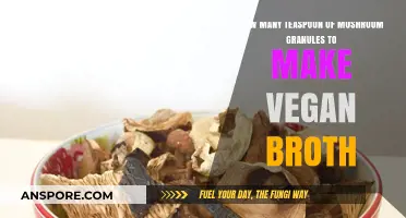 Perfect Vegan Broth: Teaspoon Guide for Mushroom Granules