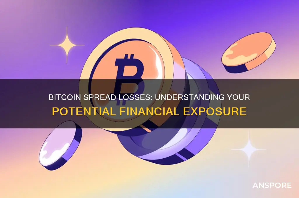 how mcuh do you lose with bitcion sporead