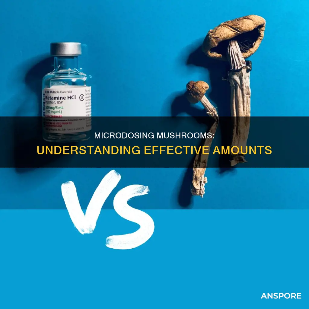 how mich is a microdose of mushrooms