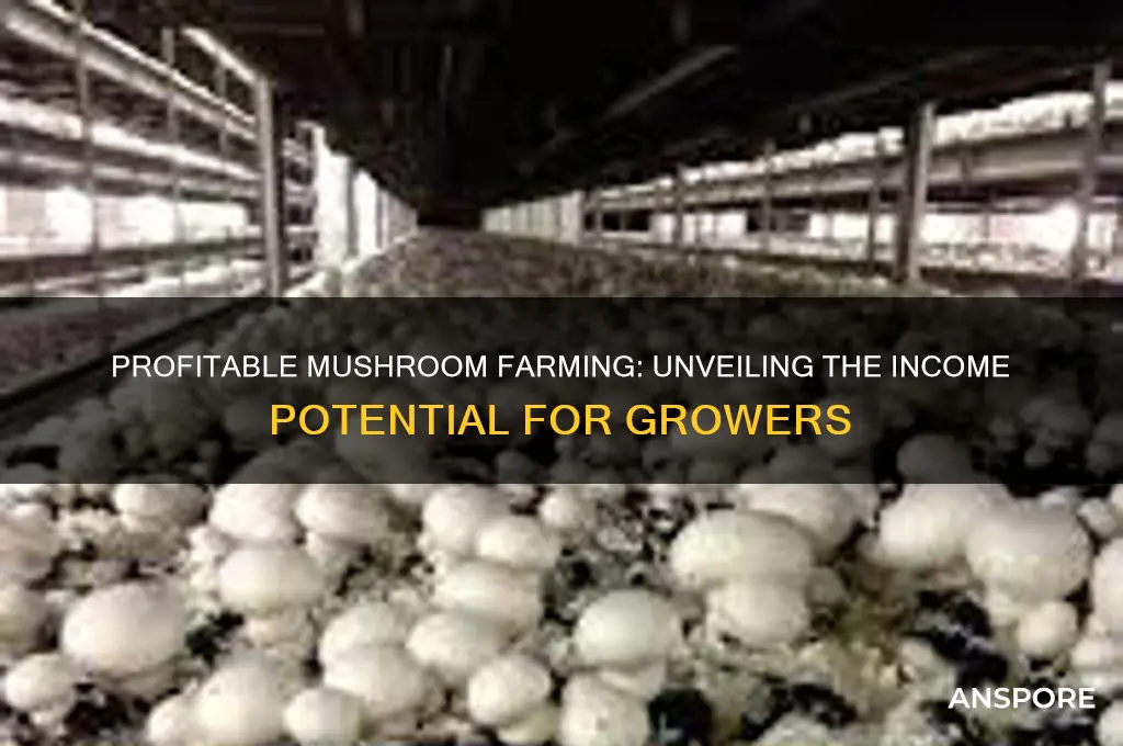 how much do mushroom farmers make