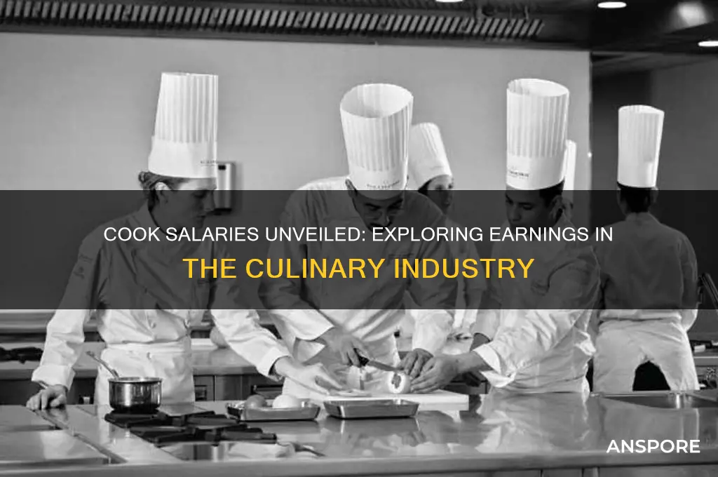 how much does a cook make