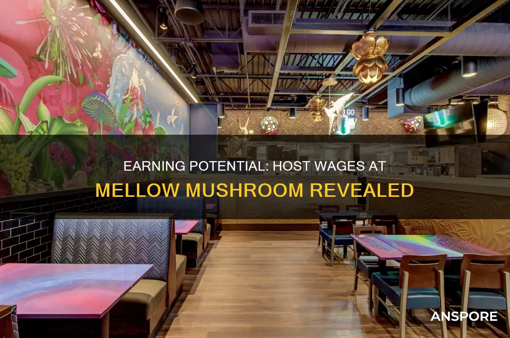 how much does a host make at mellow mushroom