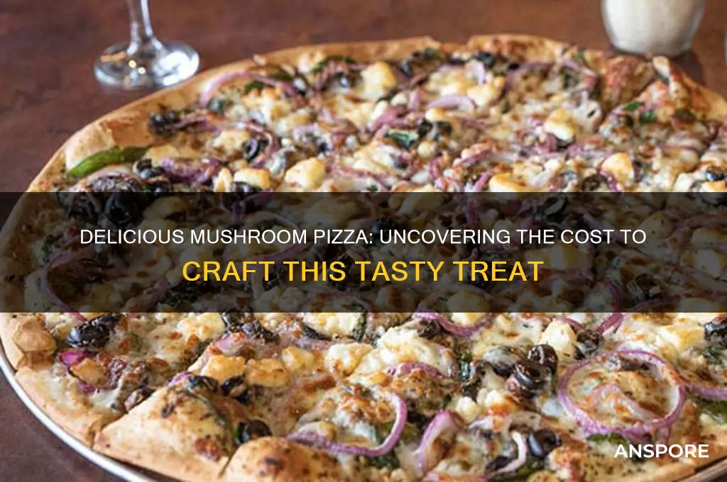 how much does it cost to make mushroom pizza