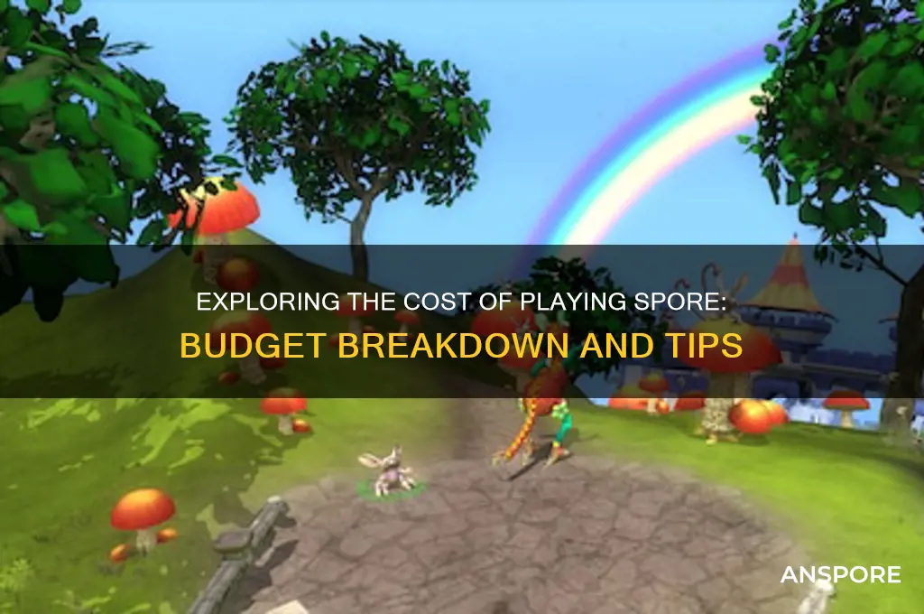 how much does it cost to play spore