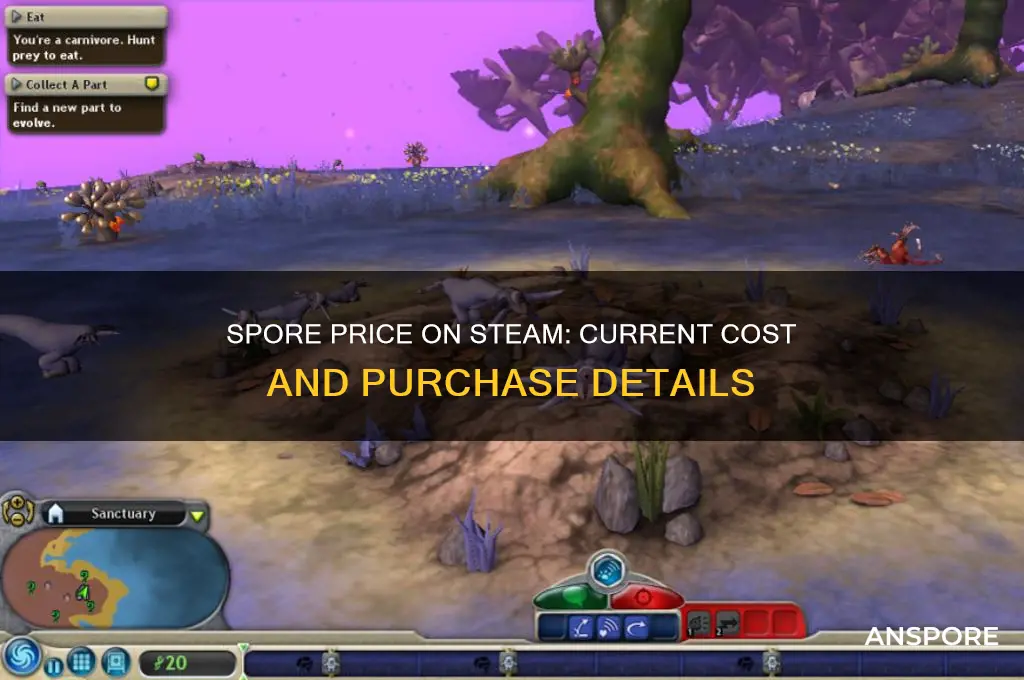 how much does spore cost on steam