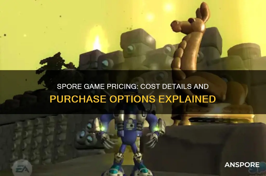how much does spore cost