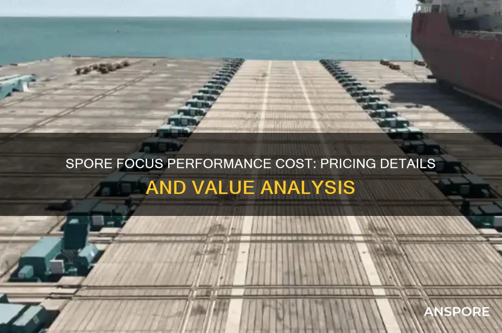 how much does spore focus performance cost