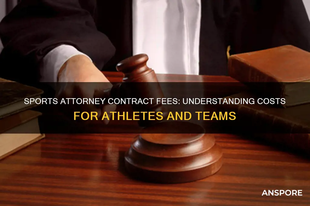 how much does spors attorneys charge per contract
