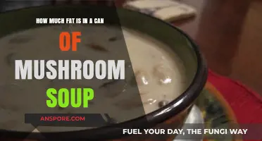 Unveiling the Fat Content in a Can of Mushroom Soup