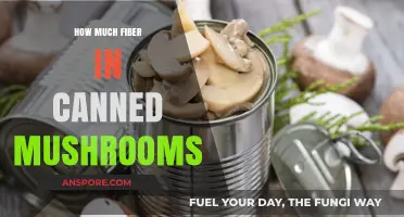 Canned Mushrooms Fiber Content: A Nutritional Breakdown and Benefits