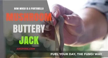 Portobello Mushroom Buttery Jack Price: A Tasty Burger Breakdown