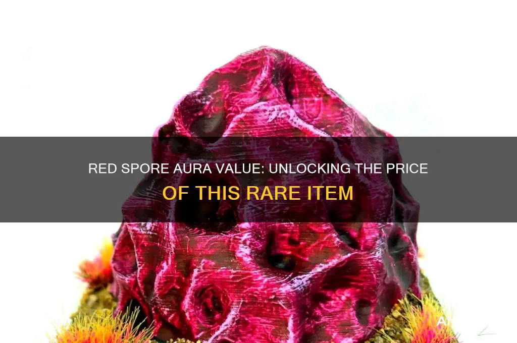 how much is red spore aura
