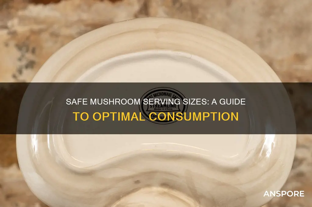 how much mushrooms to eat