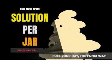 Optimal Spore Solution Dosage: How Much to Use Per Jar