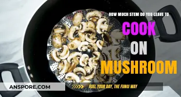Perfectly Cooked Mushrooms: How Much Stem Should You Leave?