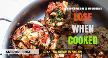 Cooked Mushrooms: Understanding Weight Loss During Preparation and Cooking