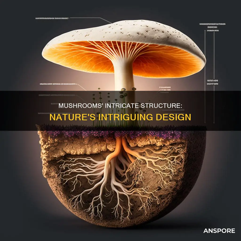 how mushrooms are built