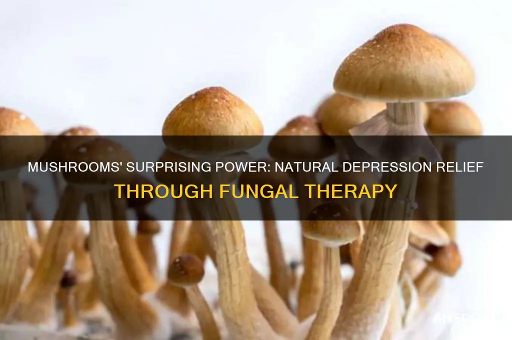 how mushrooms can reduce depression
