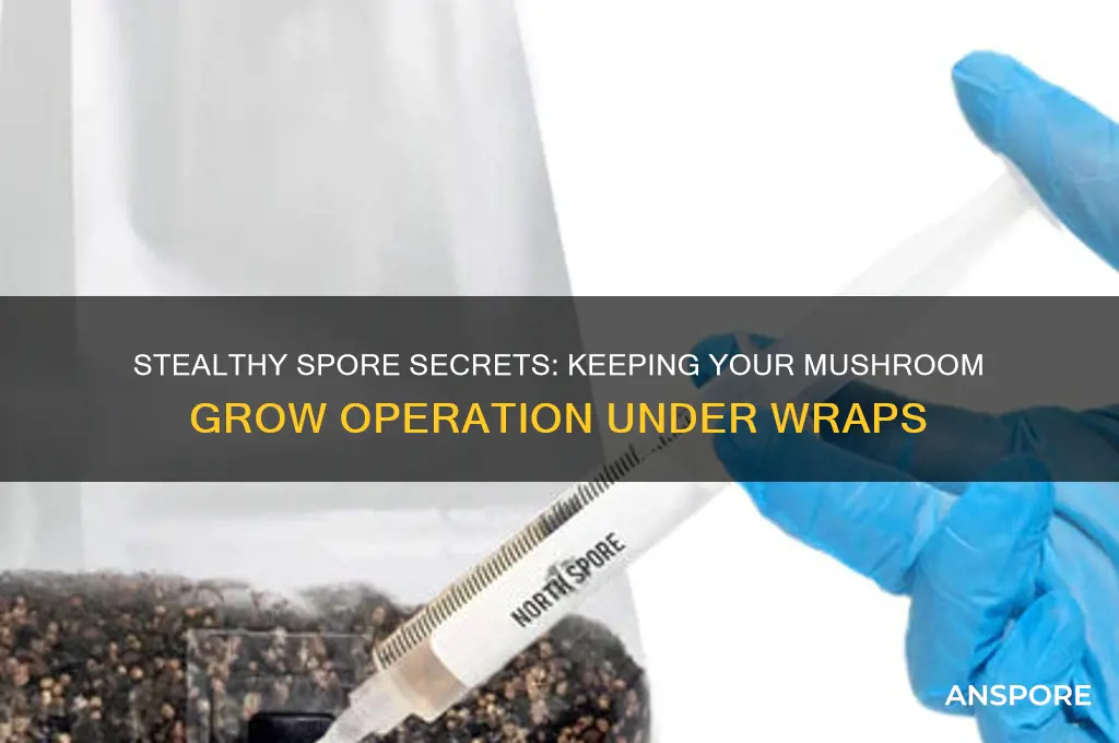 how not to tell peole about yiur mushroom grow oerstin