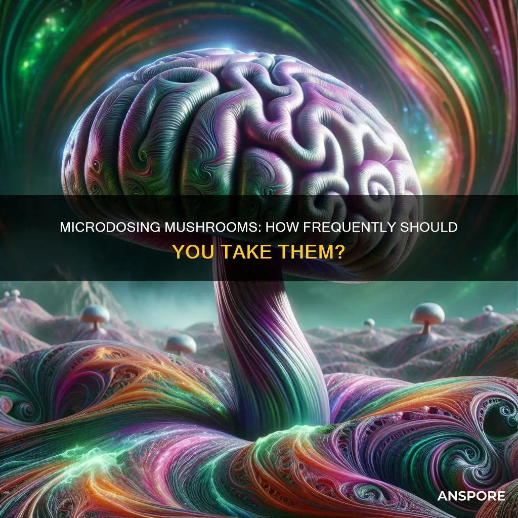 how often to microdose mushrooms