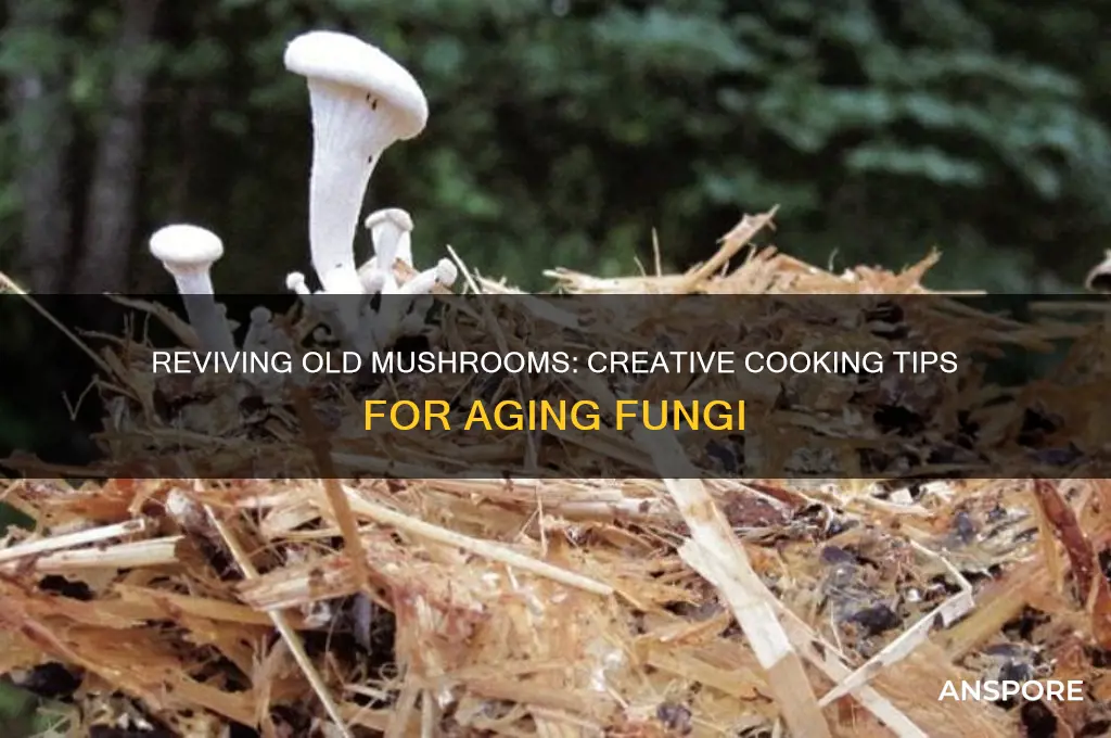 how old mushrooms can be cooked