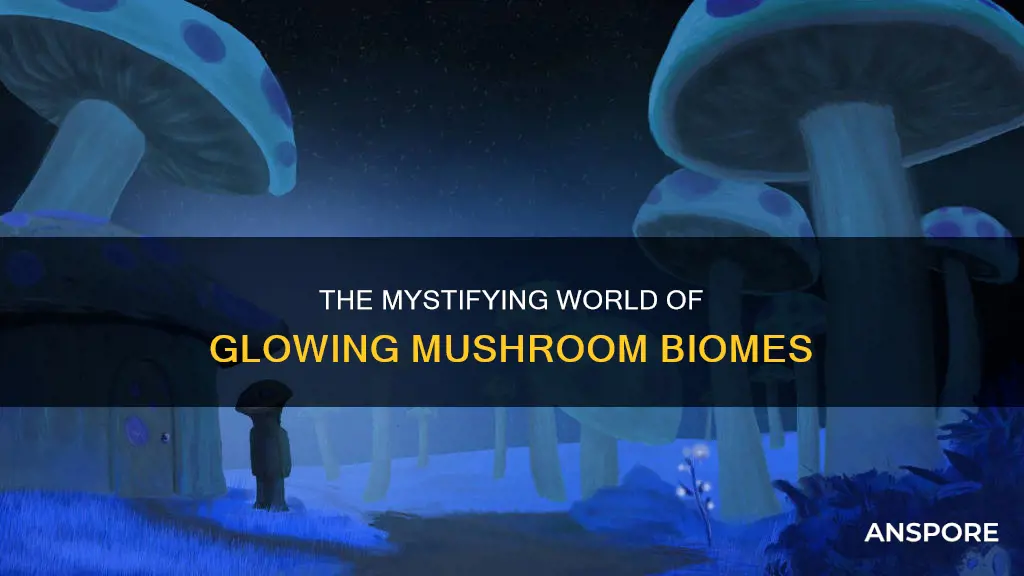 how rare are glowing mushroom biome
