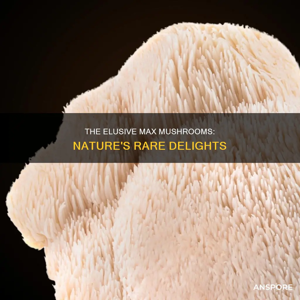 how rare are max mushrooms
