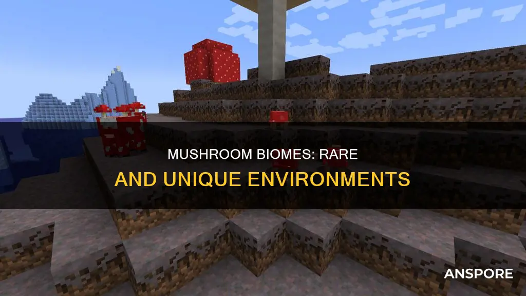 how rare are mushroom biomes