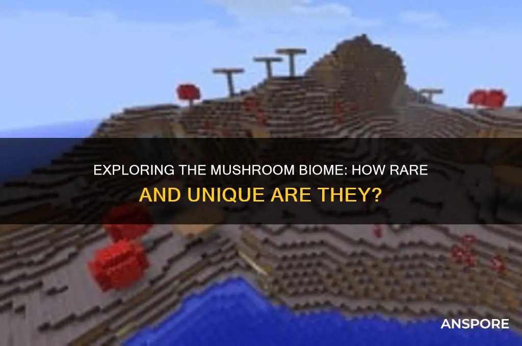 how rare is a mushroom biome