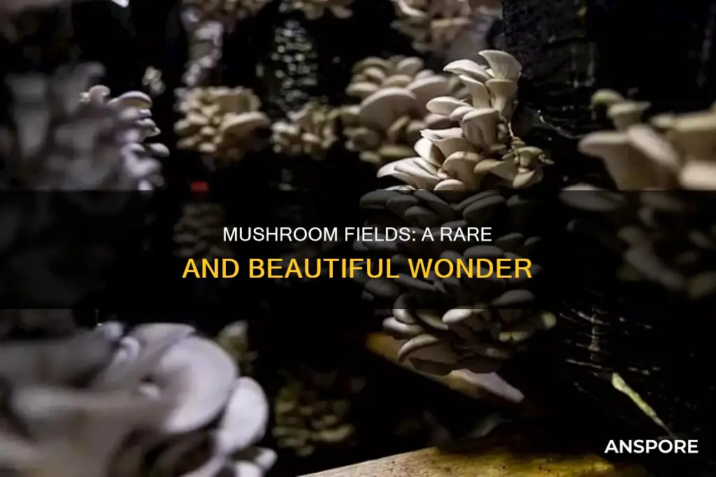how rare is a mushroom fields