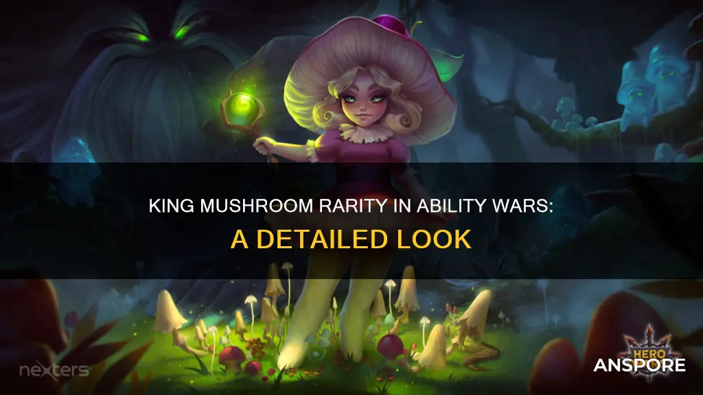 how rare is king mushroom in ability wars