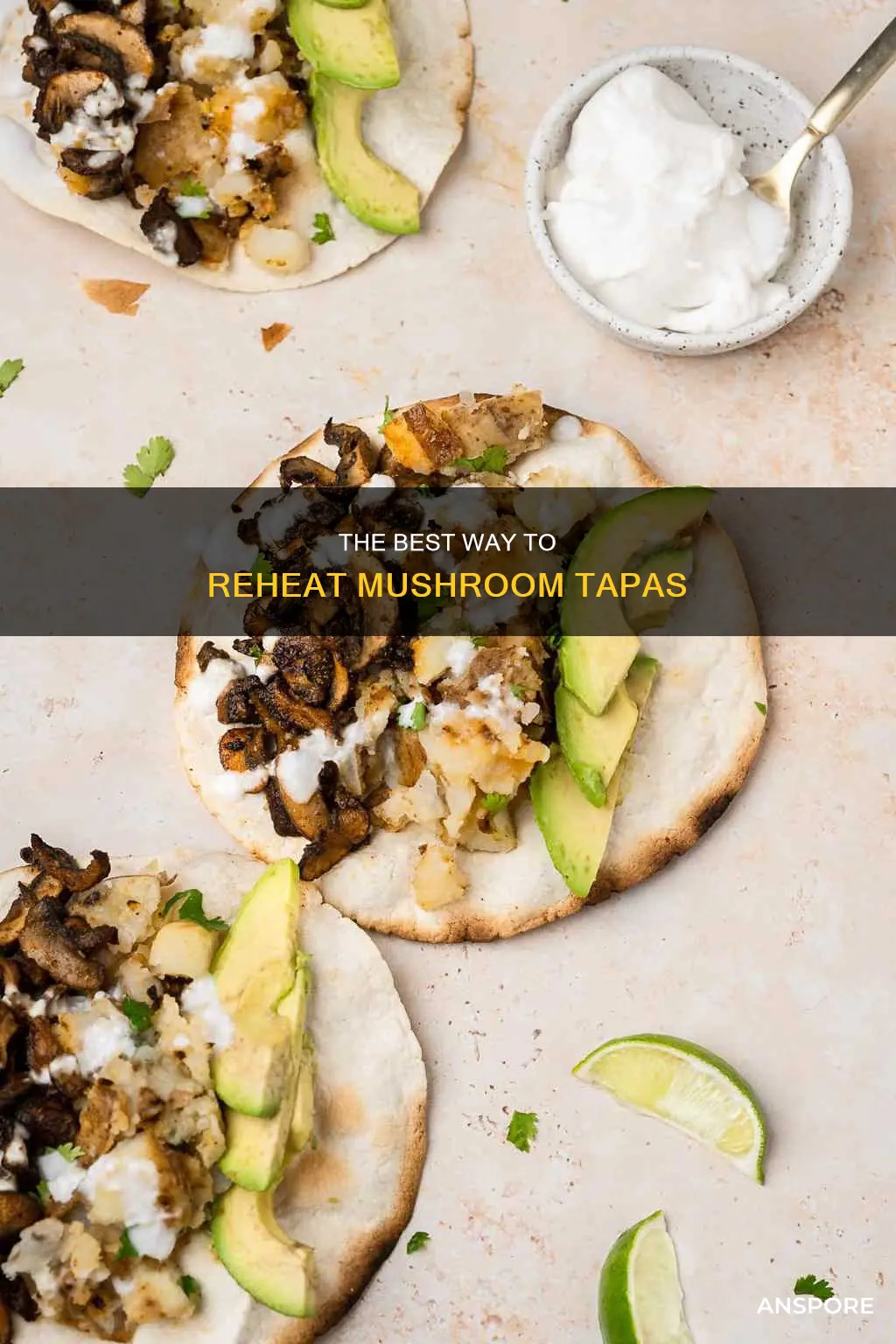 how reheat mushroom tapas