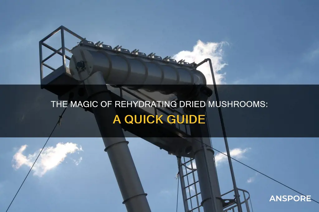 how rehydrate dried mushrooms