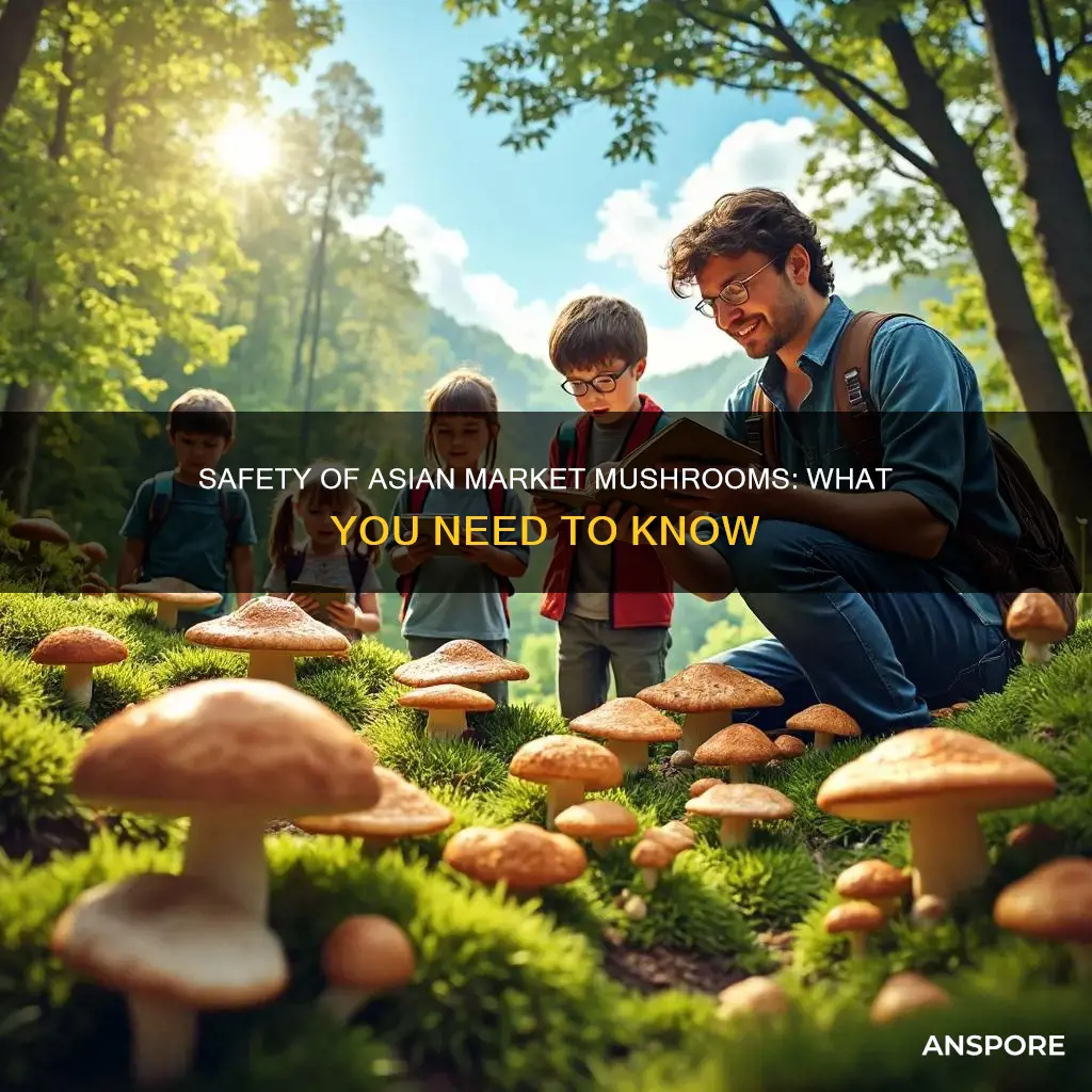 how safe are mushrooms from asian market