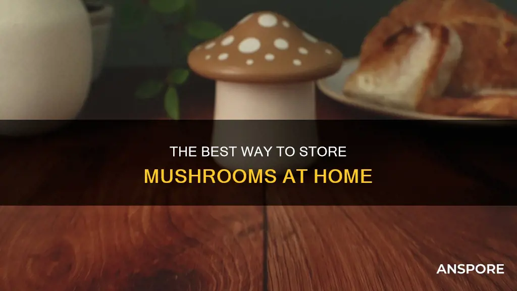 how should i store mushrooms