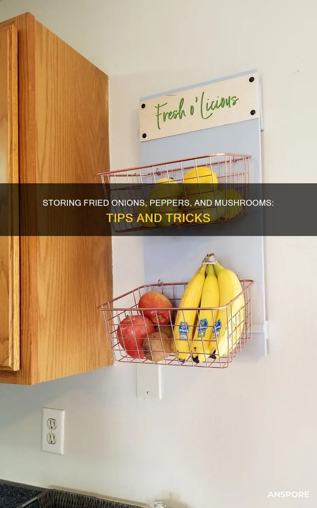 how store fried onions peppers and mushrooms