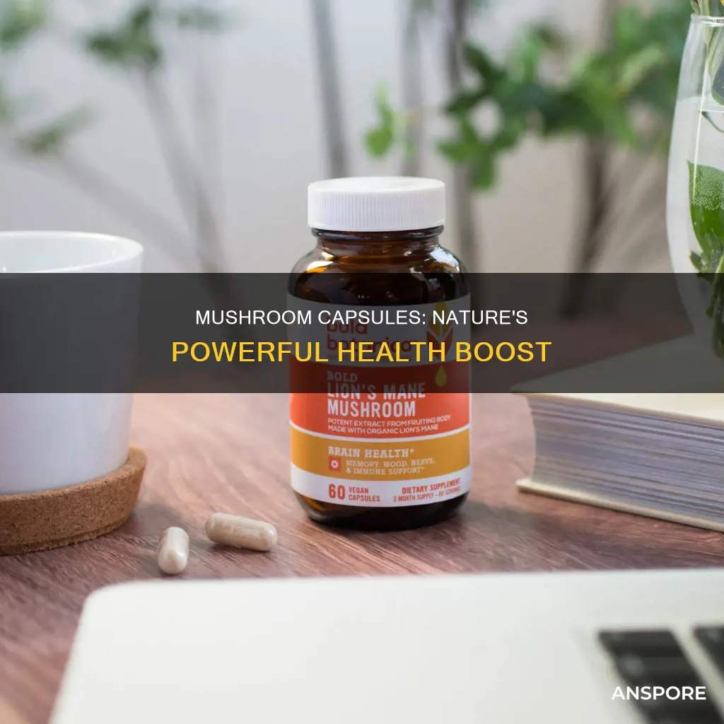 how strong are mushroom capsules