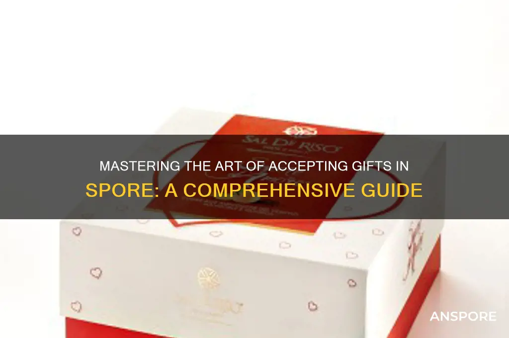 how to accept gifts in spore