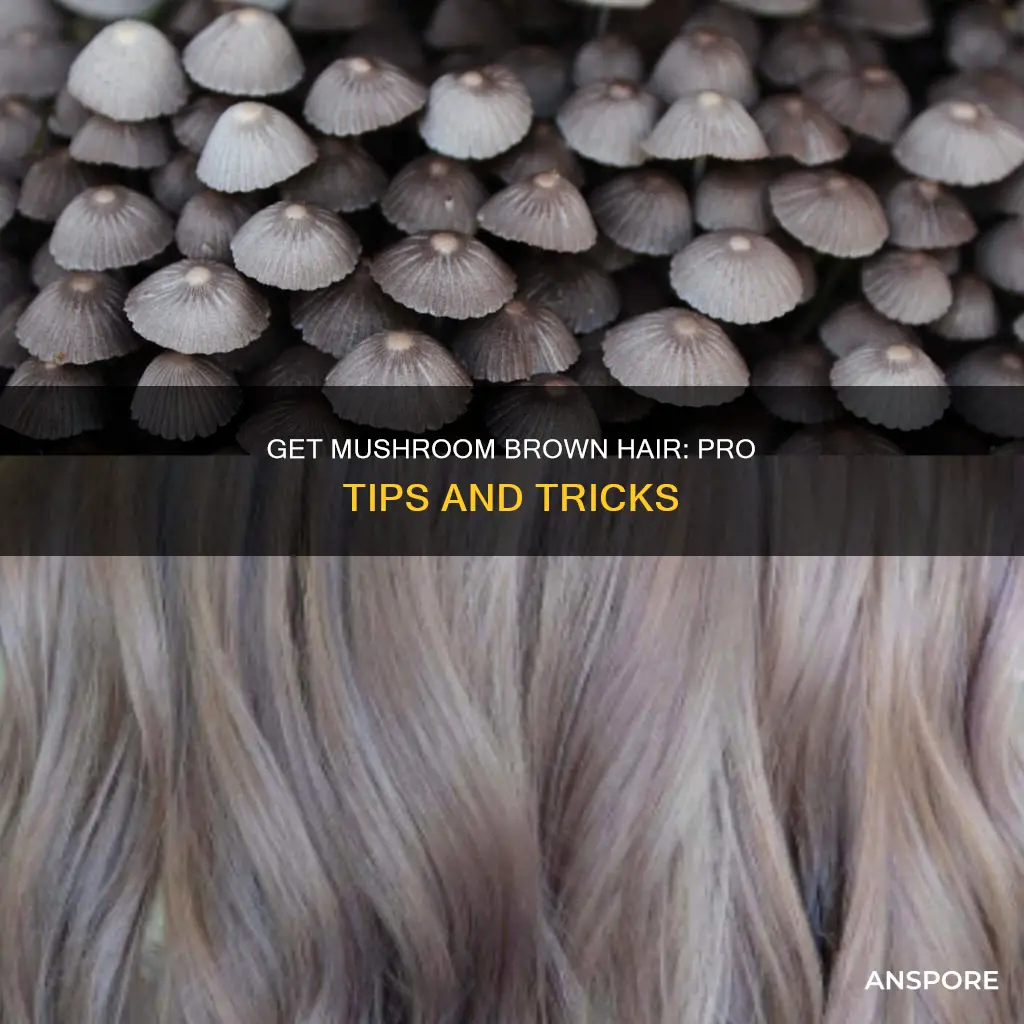 how to achieve mushroom brown hair