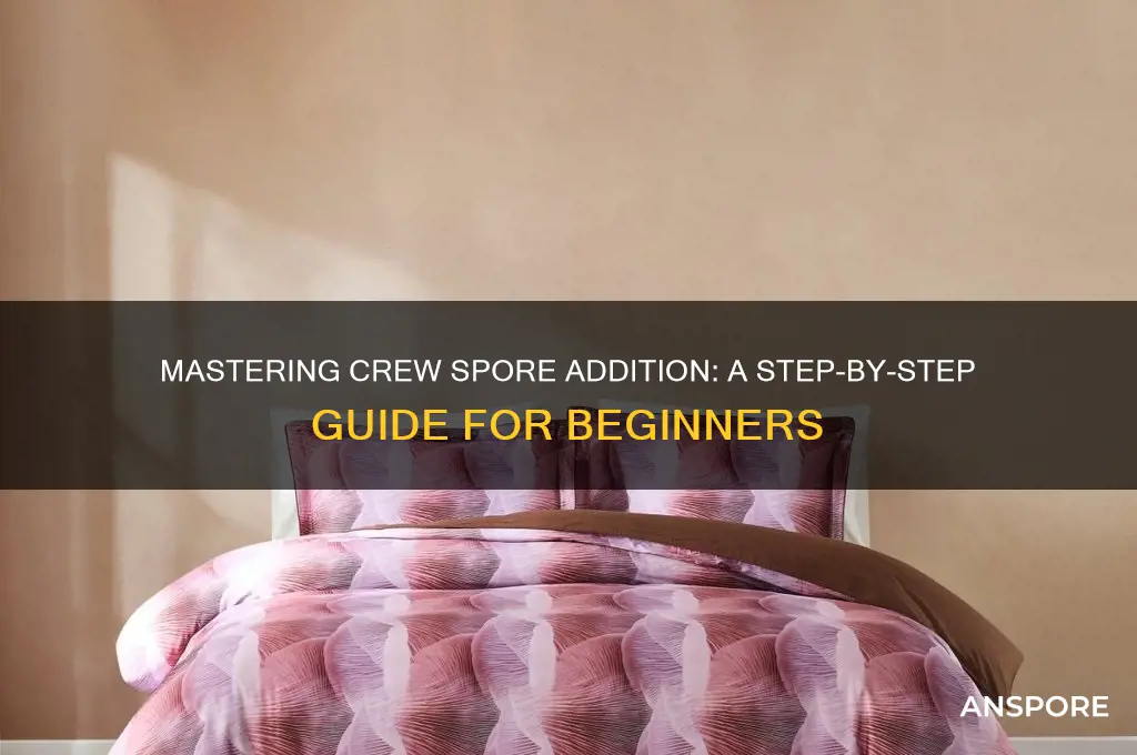 how to add crew spore