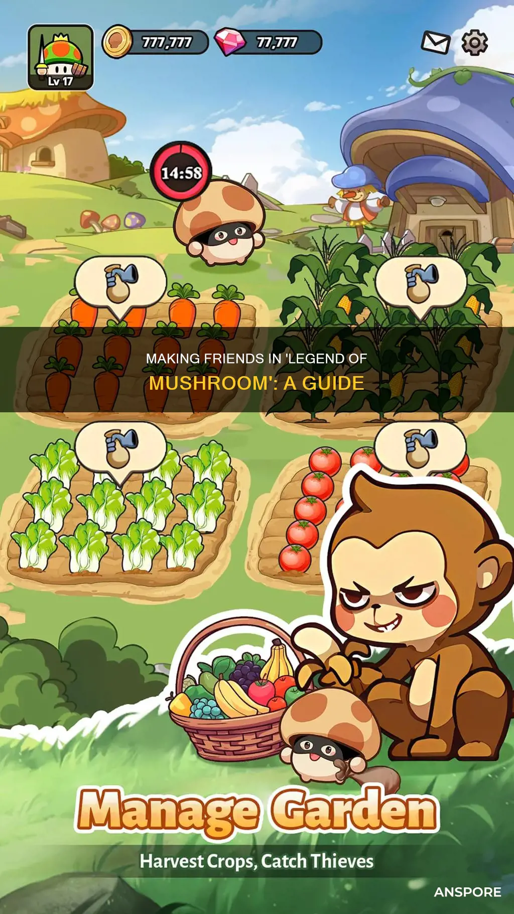 how to add friends on legend of mushroom