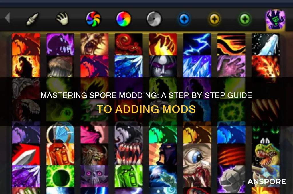 how to add mod to spore