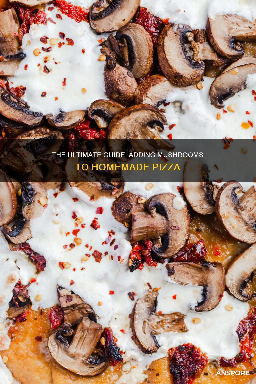 how to add mushrooms to homemade pizza