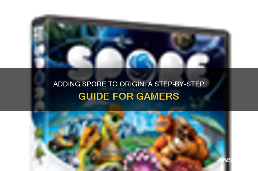 how to add spore to origin